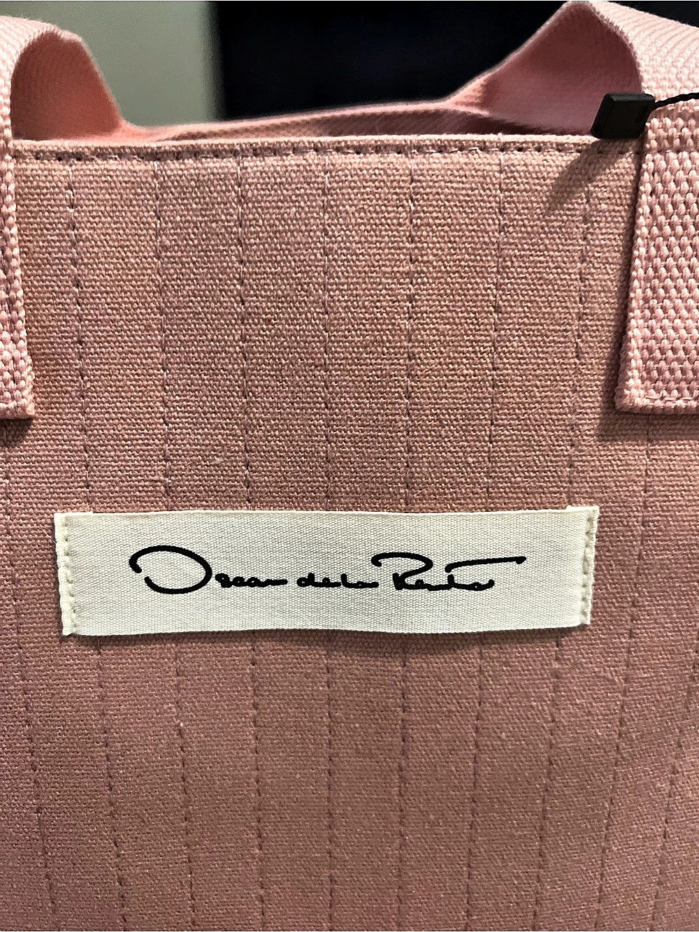 Oscar de la Renta Fragrances GWP Small Tote Bag Pink Tote